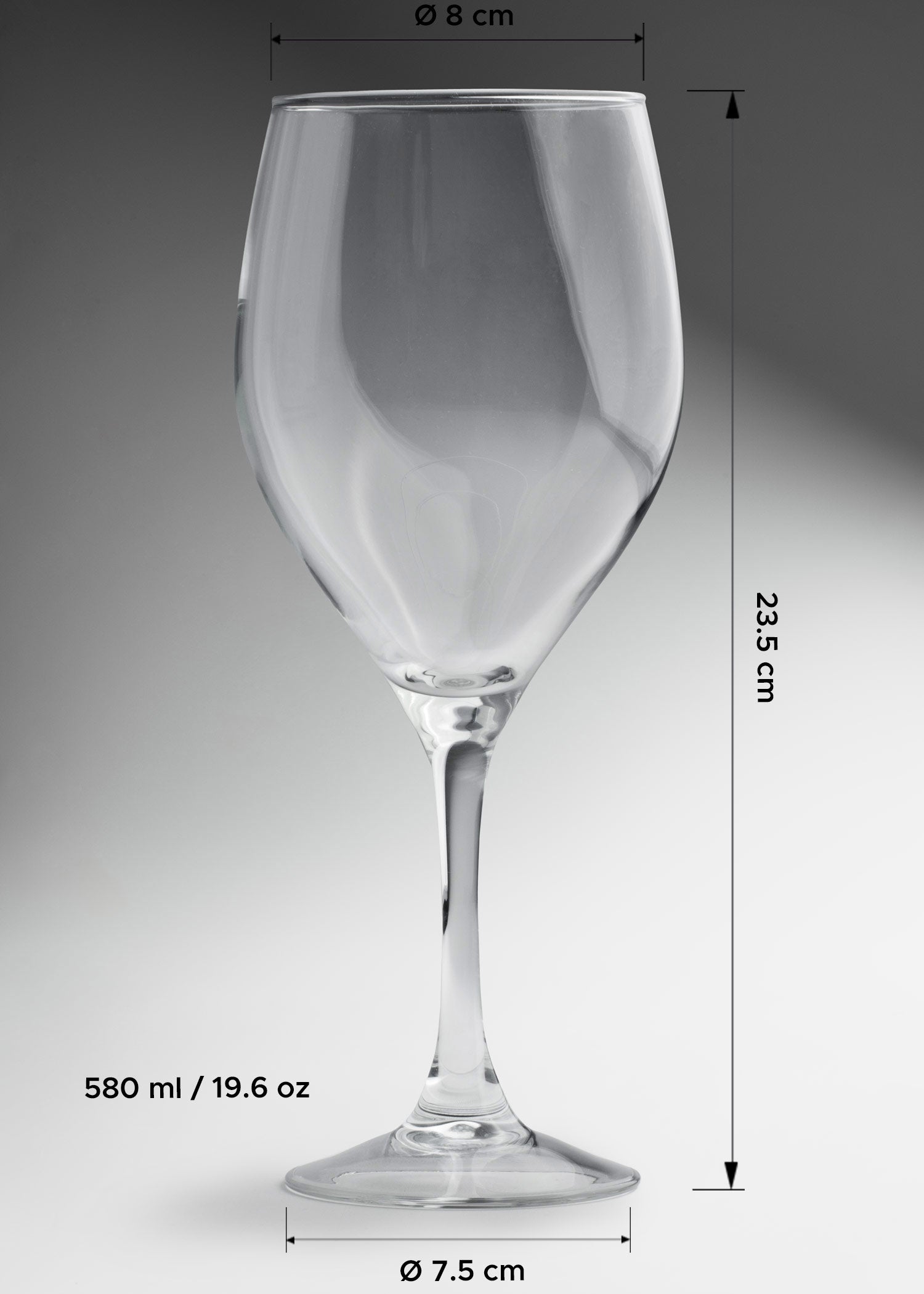 precio copa de vidrio maha