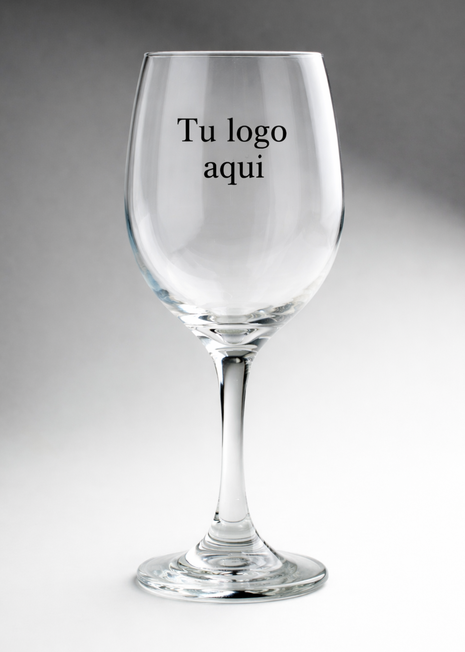 Copa para vino de vidrio transparente personalizada Calif 590 ml