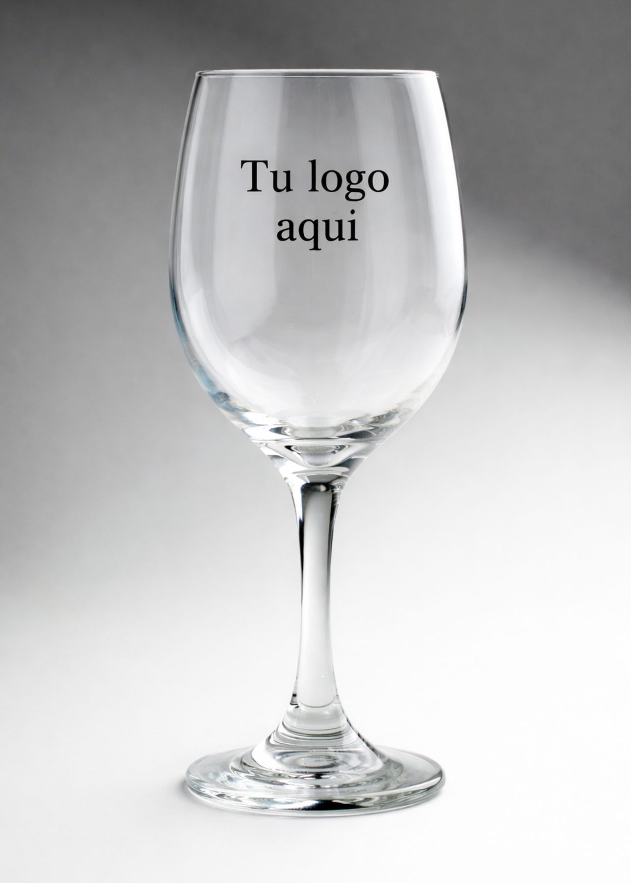 Copa para vino de vidrio transparente personalizada Calif 590 ml