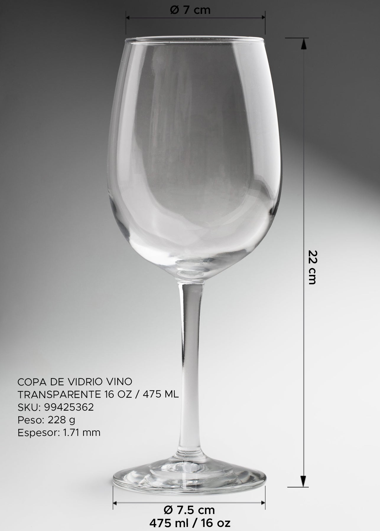 precio copa para vino maha