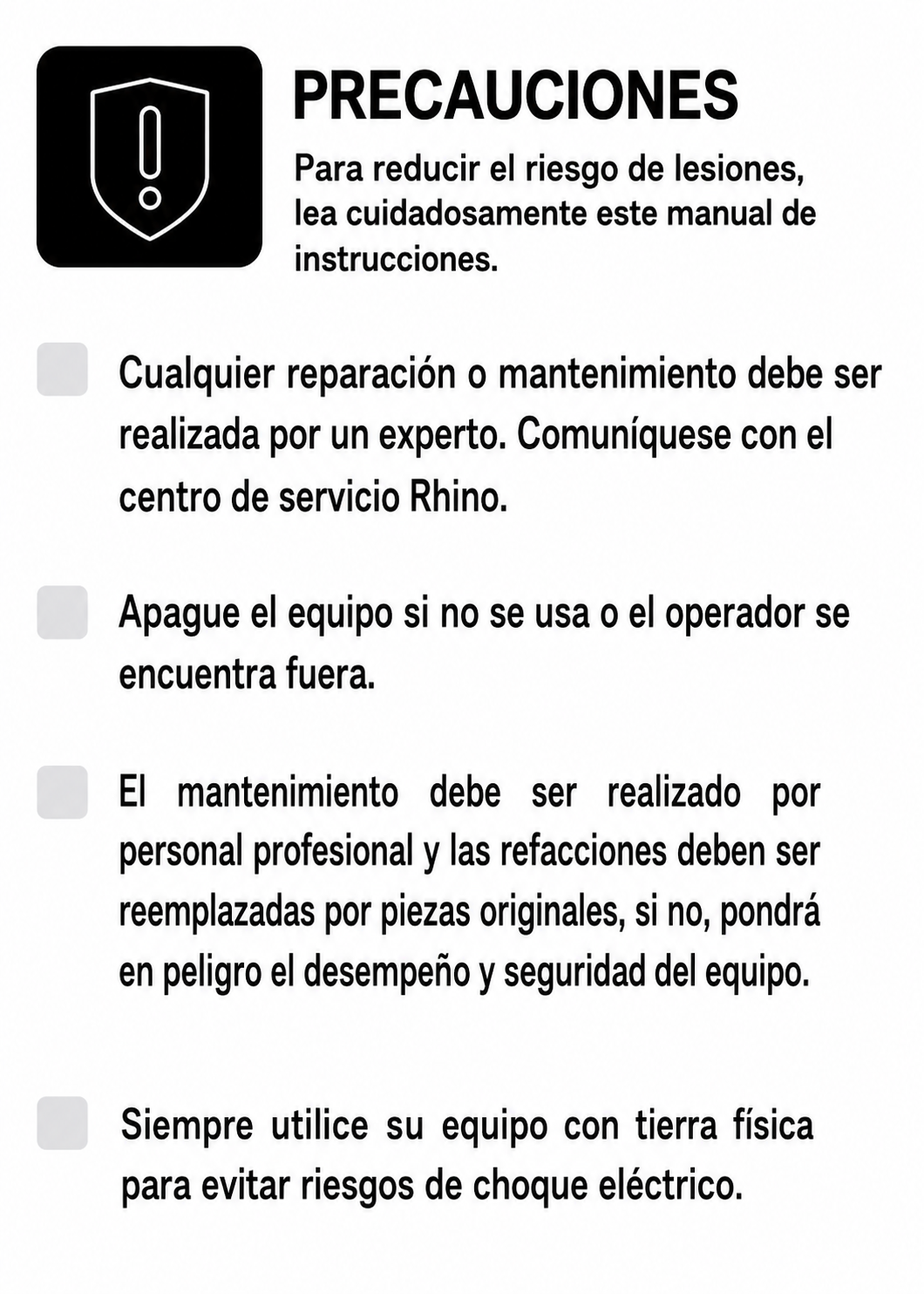 compra crepera profesional rhino en maha