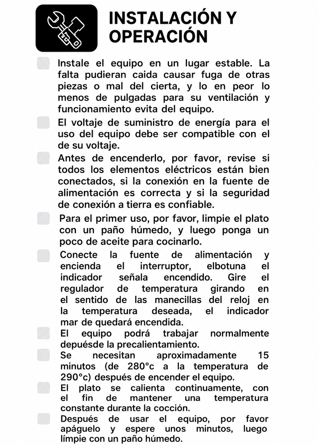 compra crepera profesional rhino en maha