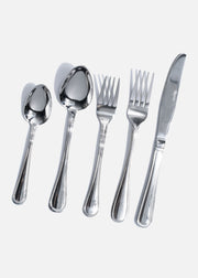 Cubiertos de mesa acero inoxidable silver Ring — imagen de producto, vista 1
