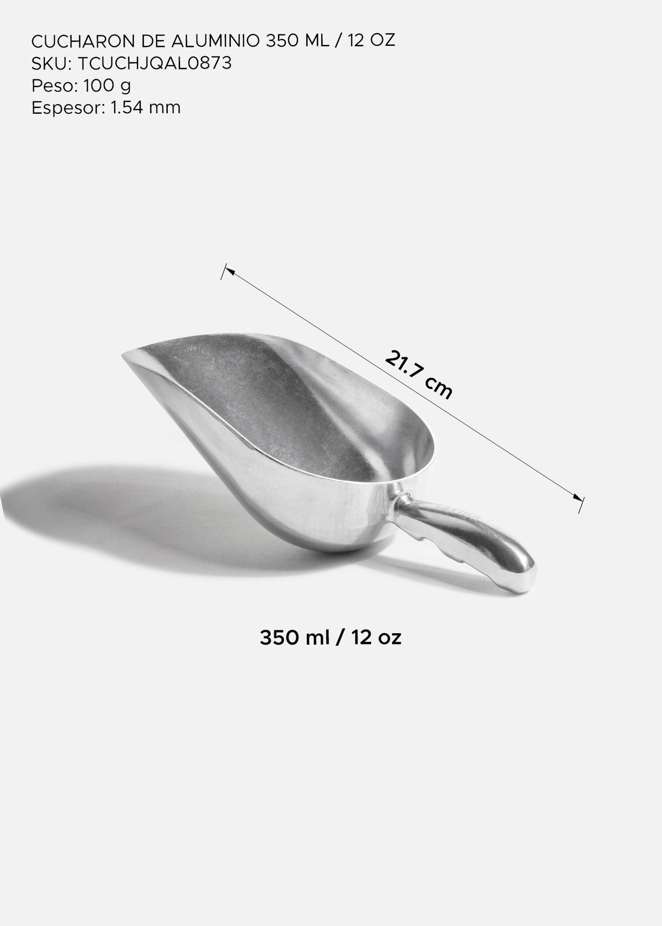 precio pala de aluminio maha