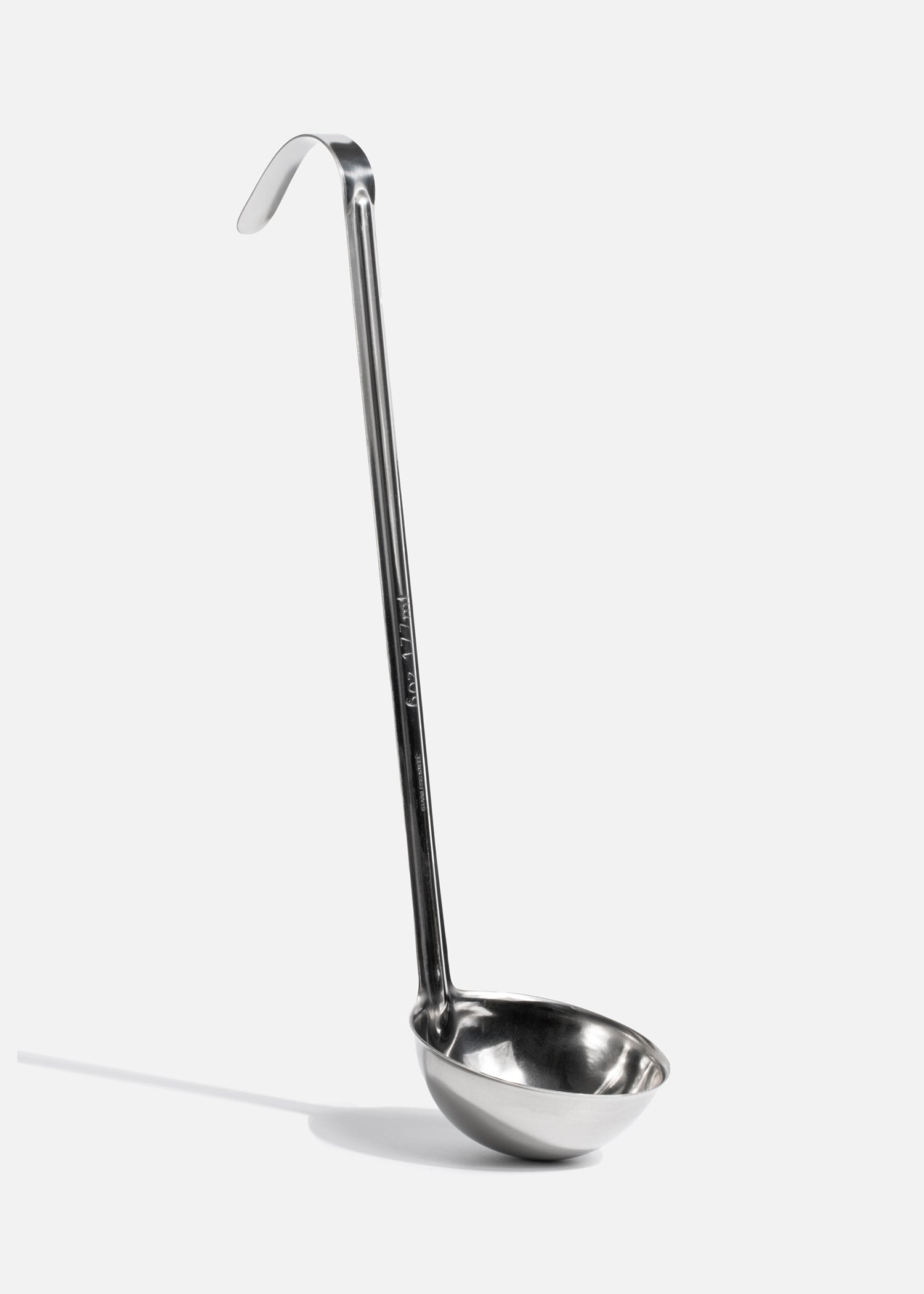 Cucharones de acero inoxidable plata Essential 2, 4, 6, 8, 12 oz