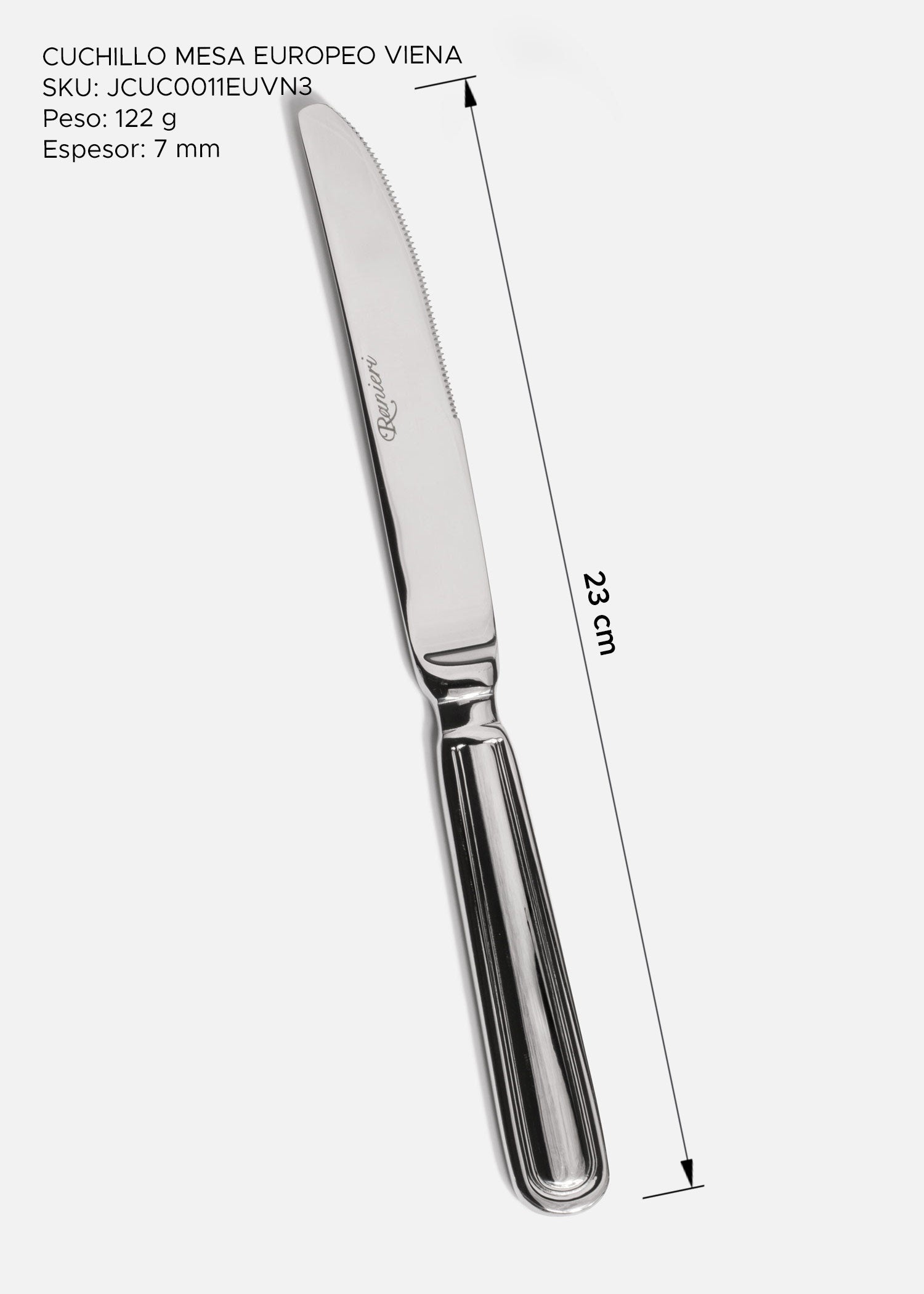 precio cuchillo de mesa maha