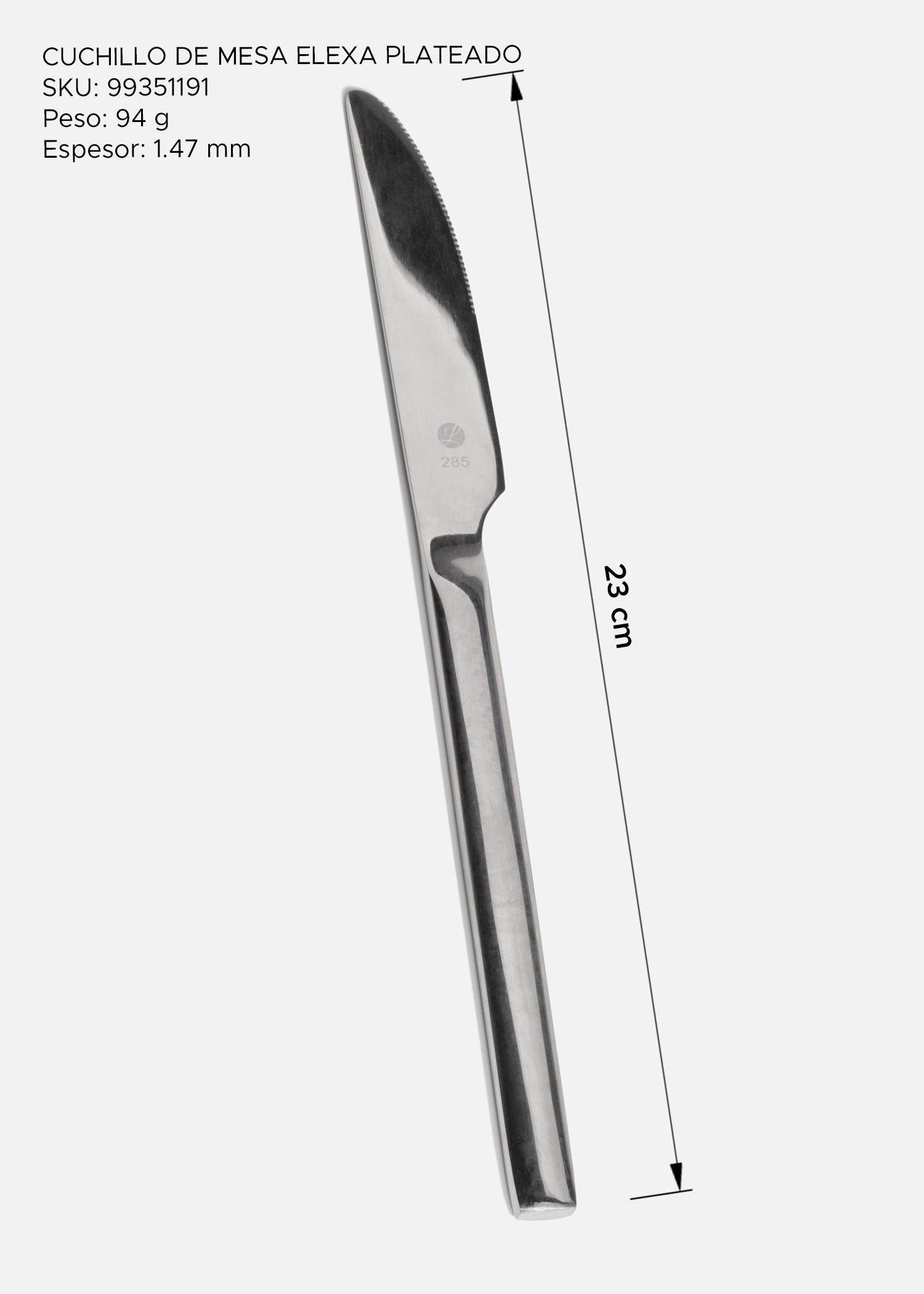 precio cuchillos de mesa maha