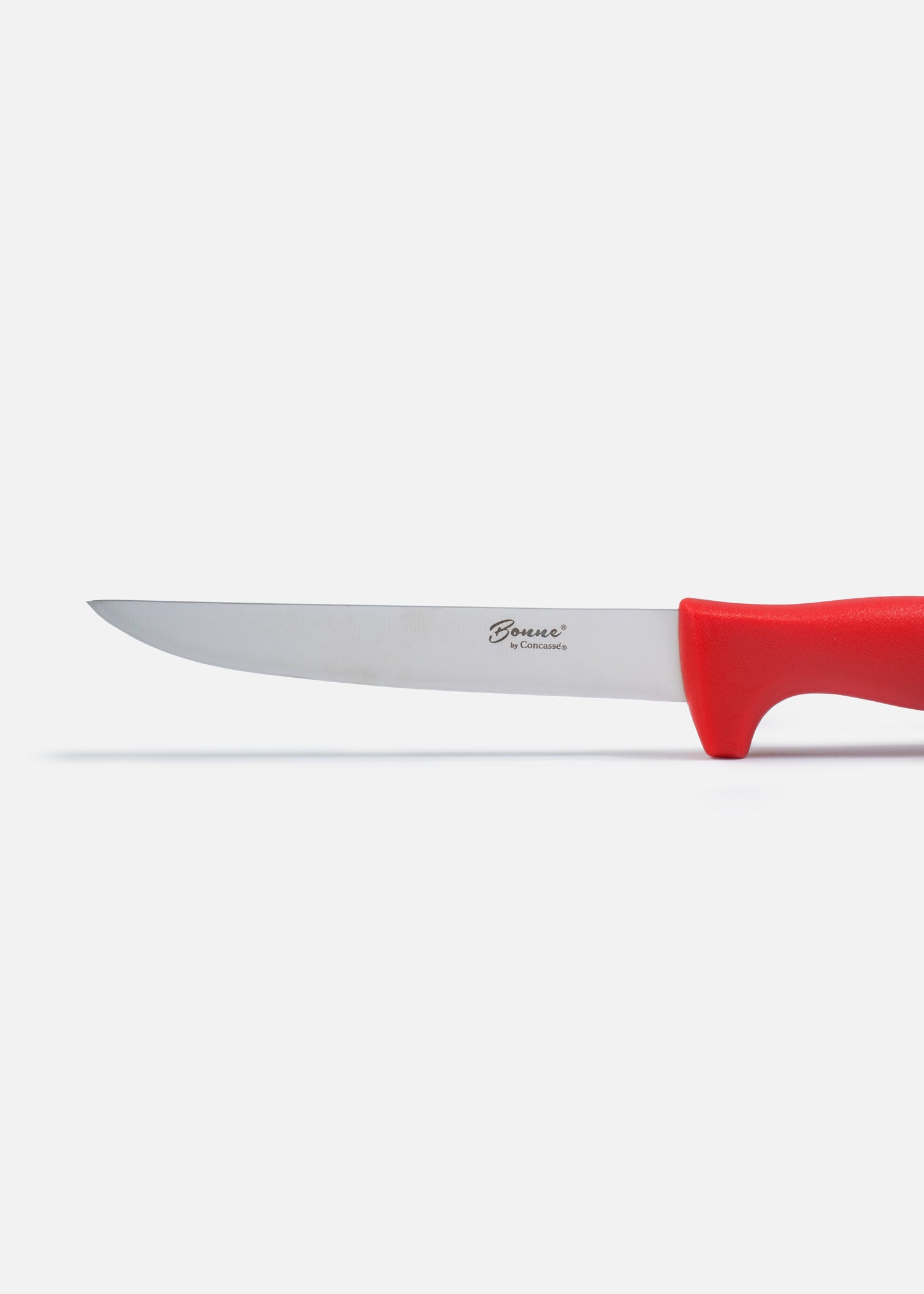 Cuchillo para deshuesar recto profesional de acero inoxidable con mango antideslizante rojo, verde, blanco, negro, amarillo y azul  6". Premium