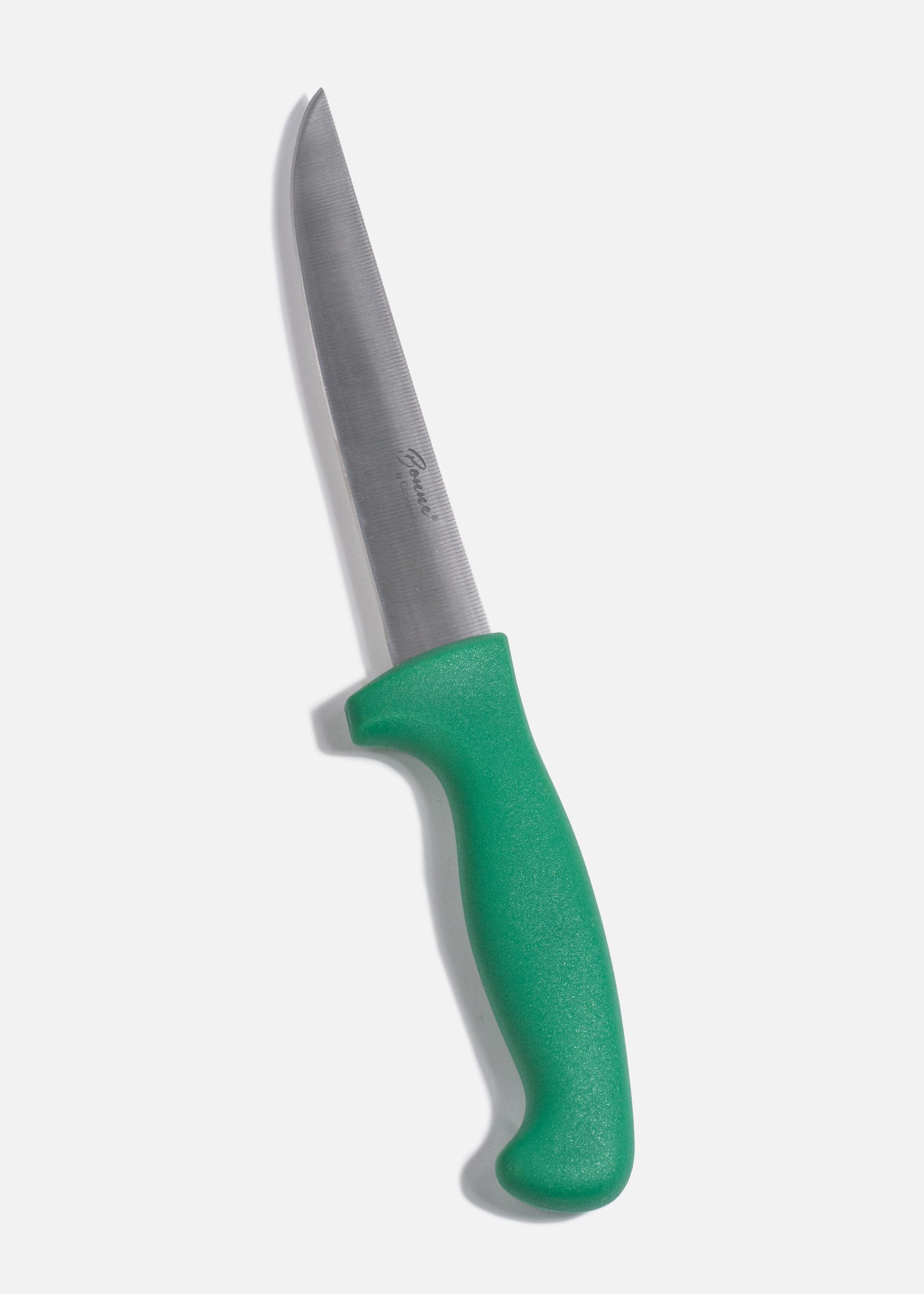 Cuchillo para deshuesar recto profesional de acero inoxidable con mango antideslizante rojo, verde, blanco, negro, amarillo y azul  6". Premium