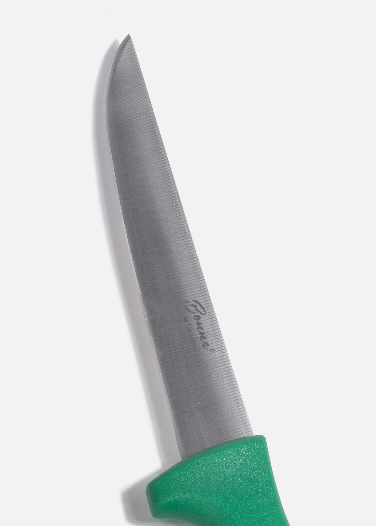 Cuchillo para deshuesar recto profesional de acero inoxidable con mango antideslizante rojo, verde, blanco, negro, amarillo y azul  6". Premium