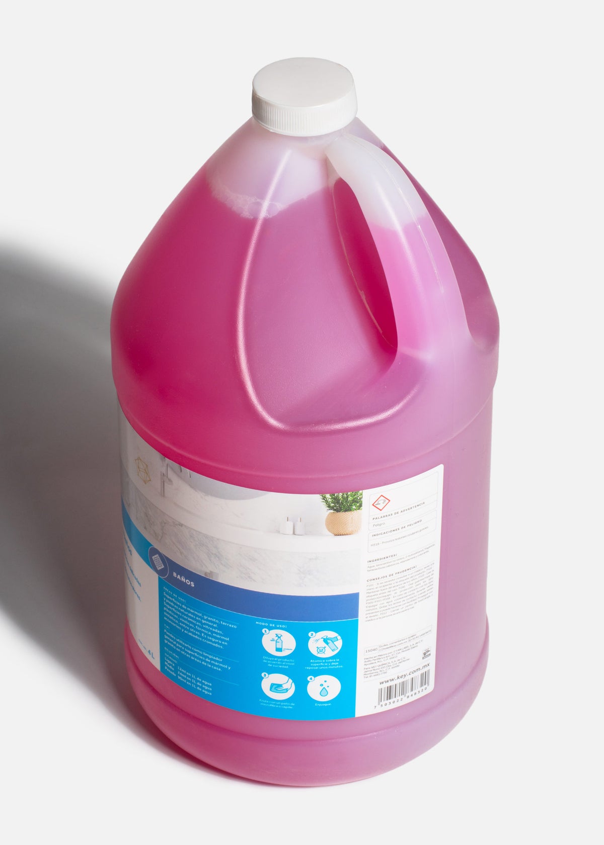 Desinfectante limpiador de uso profesional para baños de piedra natural 4 L — imagen de producto