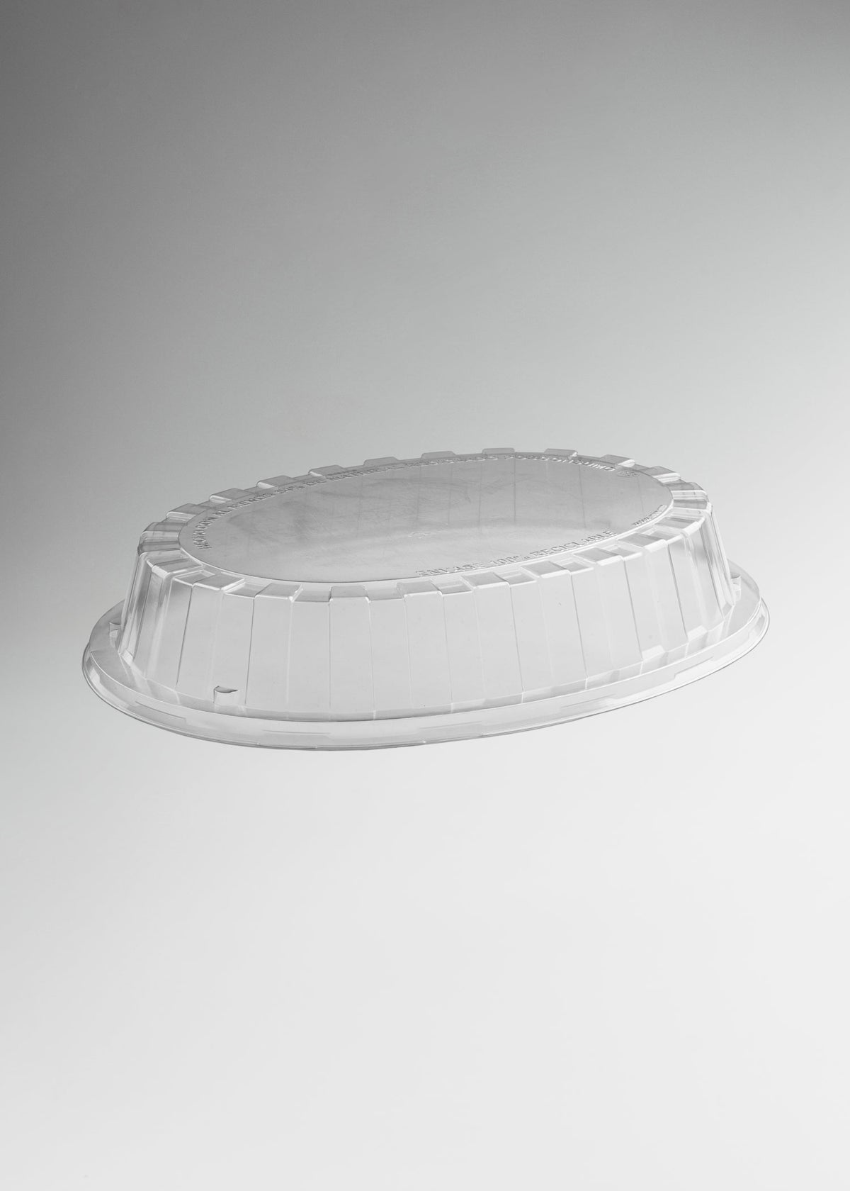 Domo alto de polietileno transparente para pavera de 47 x 36.5 cm
