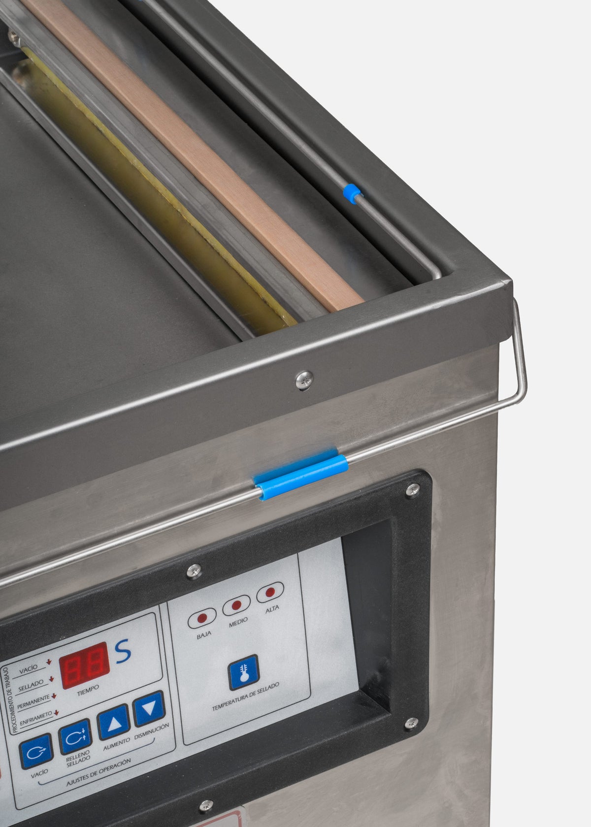 Máquina empacadora al vacío de cámara para alimentos