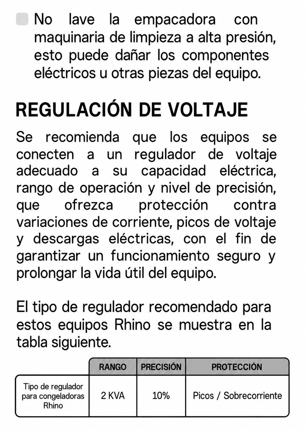 compra selladora al vacio rhino de venta solo en maha