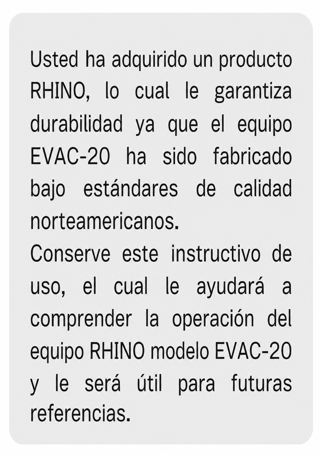 compra selladora al vacio rhino de venta solo en maha