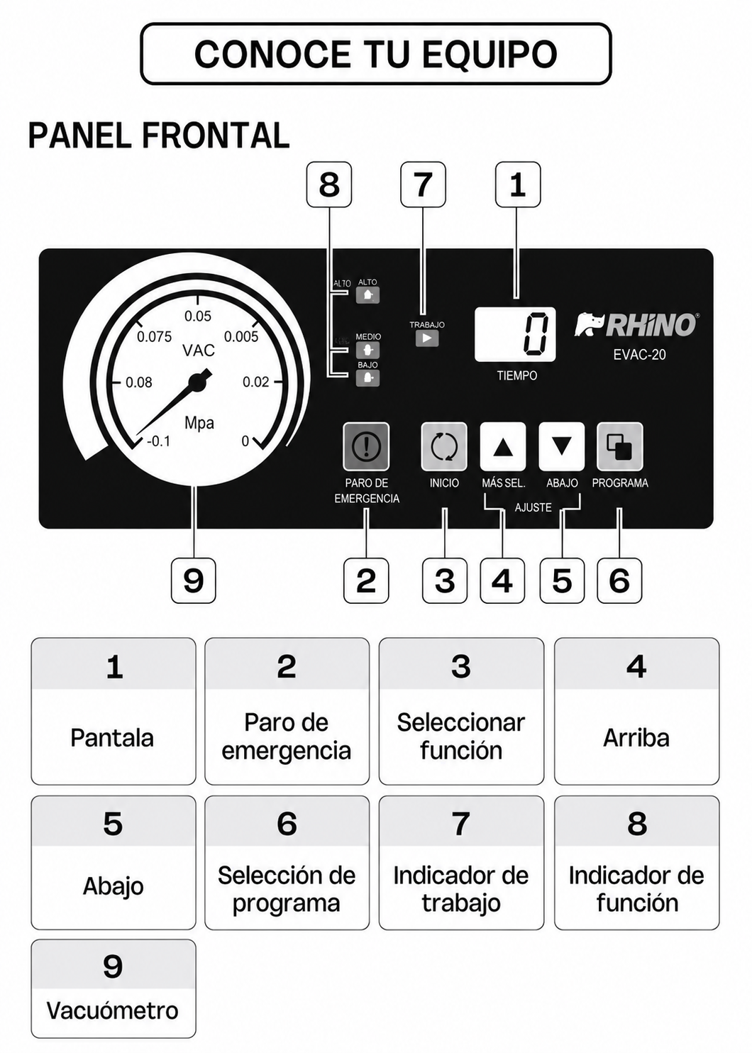 compra selladora al vacio rhino de venta solo en maha