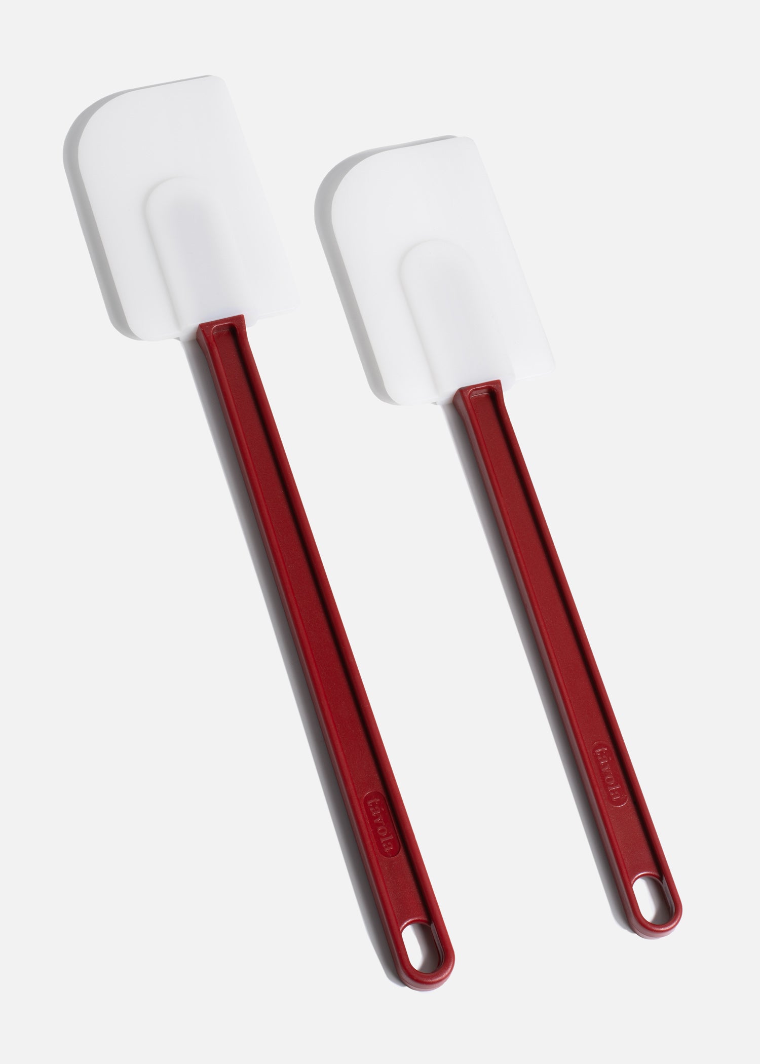 Espátulas de silicón para cocinar blanco y rojo Flip Flex 25, 35.5 y 40.5 cm