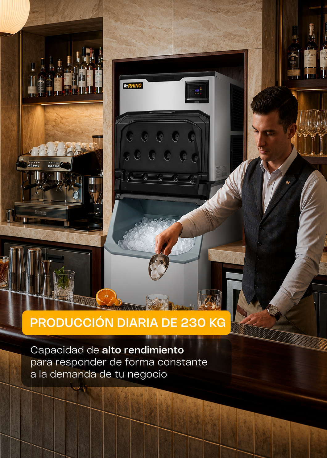 compra fabrica de hielo industrial rhino en maha