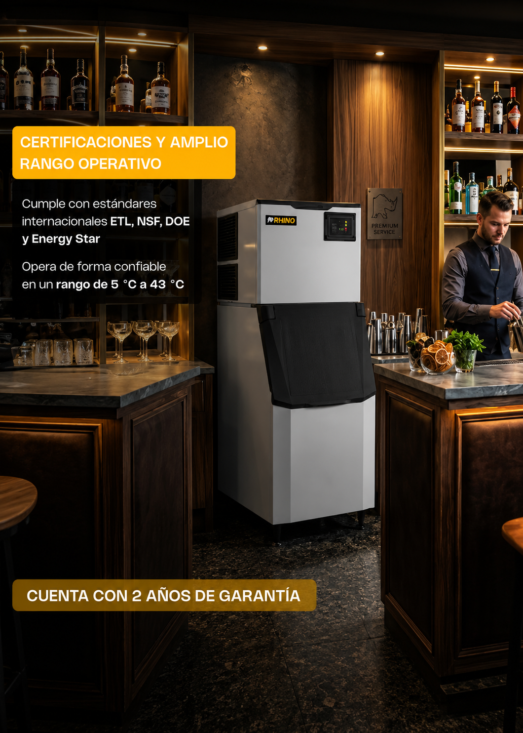 compra fabrica de hielo industrial rhino en maha