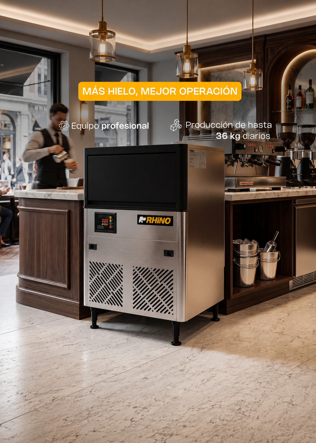 compra fabrica de hielos industrial rhino de venta en maha
