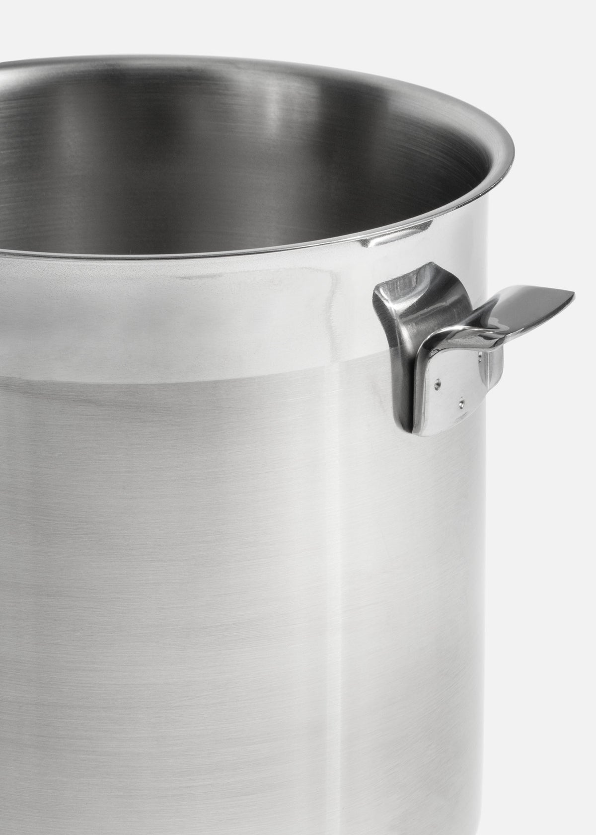 Hielera para mesa de acero inoxidable plata Kalt 2.3 L. Premium