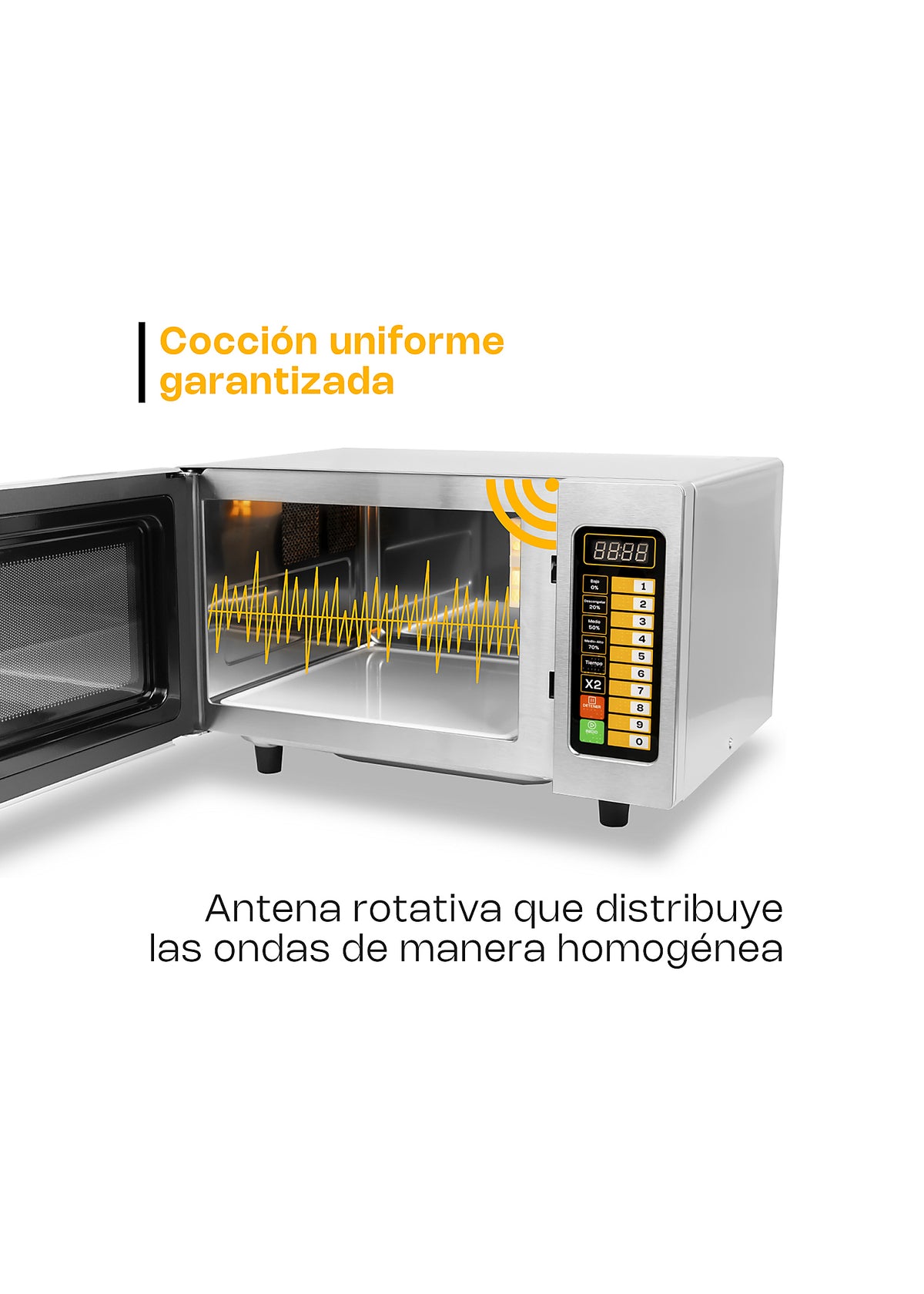 Cavidad abierta con gráfico de distribución de ondas — Rhino HOMIC-09D