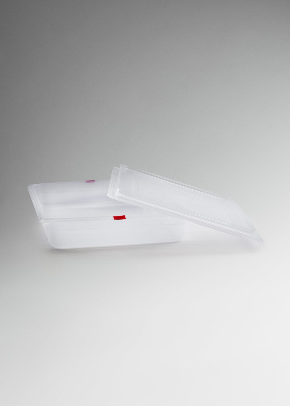 Inserto de plástico transparente para organizar ingredientes en cocina