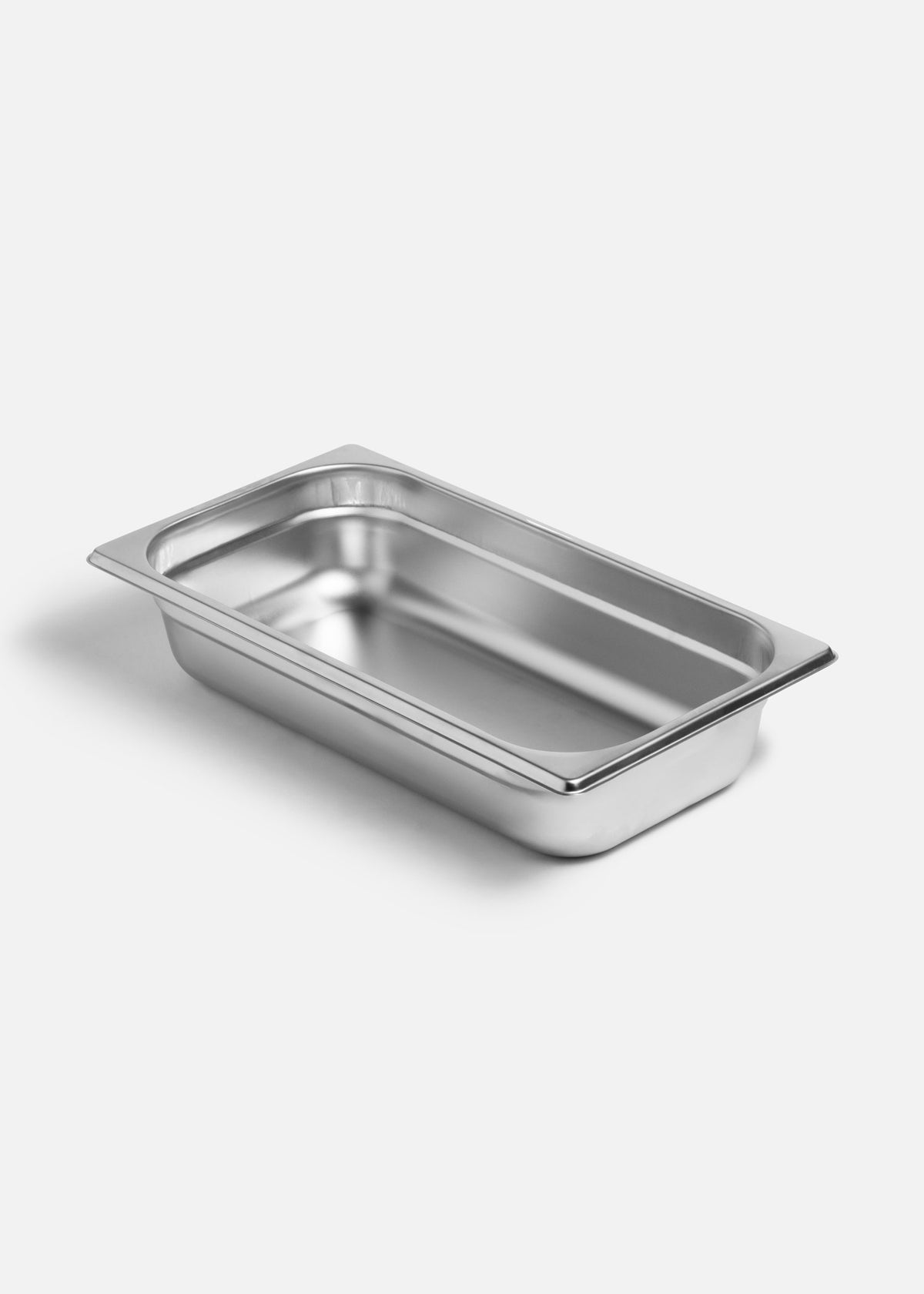 Inserto tercio de acero inoxidable plata de 2.5 pulgadas, vista de producto 3