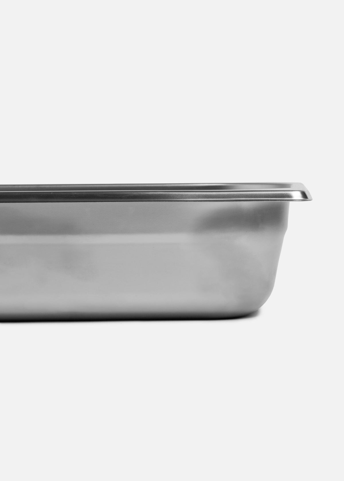Inserto tercio de acero inoxidable plata de 2.5 pulgadas, vista de producto 5
