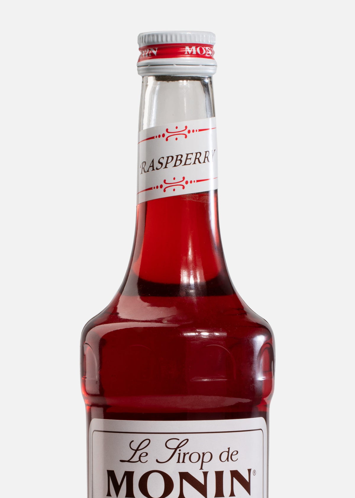 Jarabe Monin de frambuesa de 750 ml — fotografía de producto, vista 4