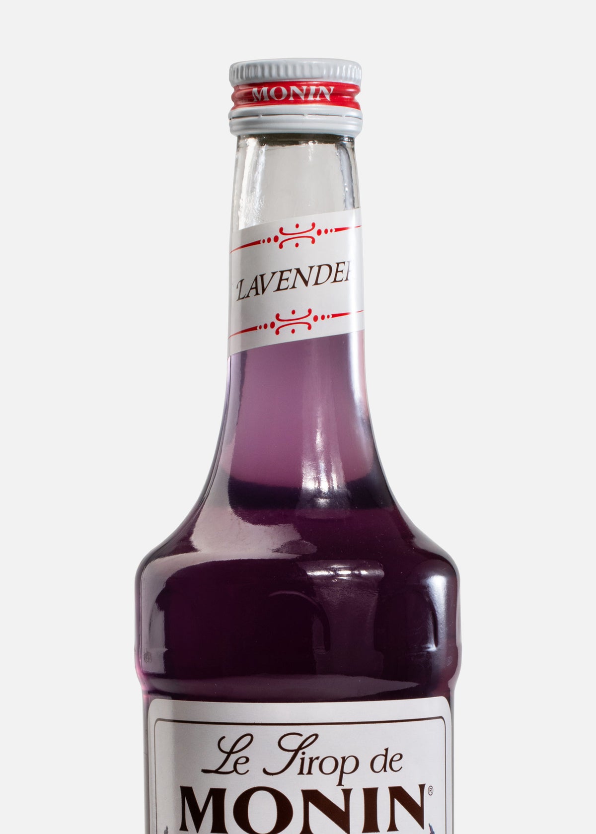 Jarabe Monin de lavanda de 750 ml — fotografía de producto, vista 3