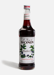 Jarabe Monin de mora azul de 750 ml — fotografía de producto, vista 1