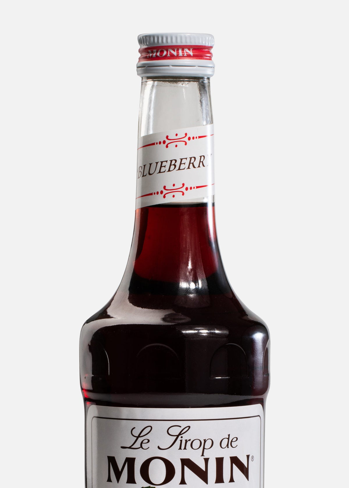 Jarabe Monin de mora azul de 750 ml — fotografía de producto, vista 4