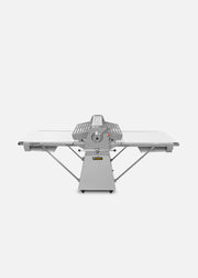 Vista frontal de la laminadora de piso con bandas extendidas — Rhino LAMBA-274P
