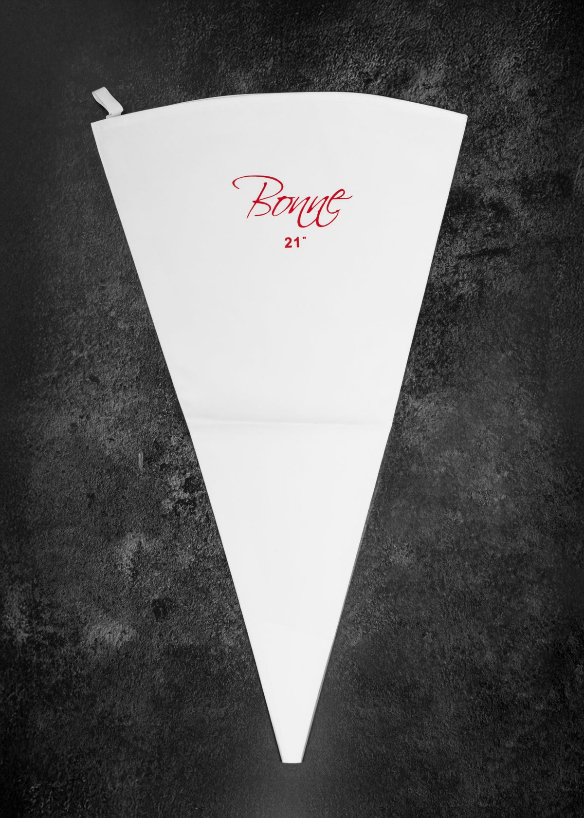 Manga pastelera reutilizable de lona blanca Bonne de 45 cm para duya