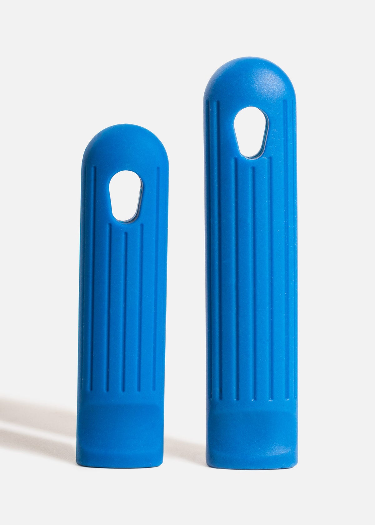Mango de silicón azul grado alimentico para sartén de 7" y 8"
