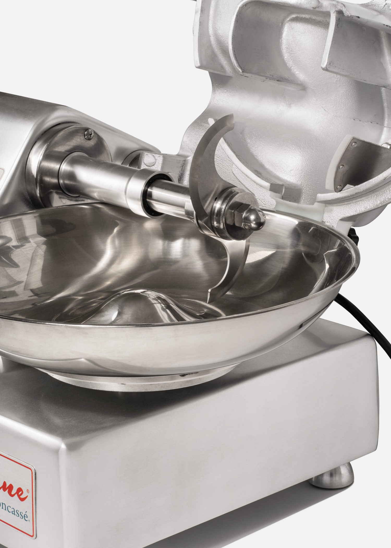 Procesadora de alimentos de mesa de acero inoxidable plata 4 kg