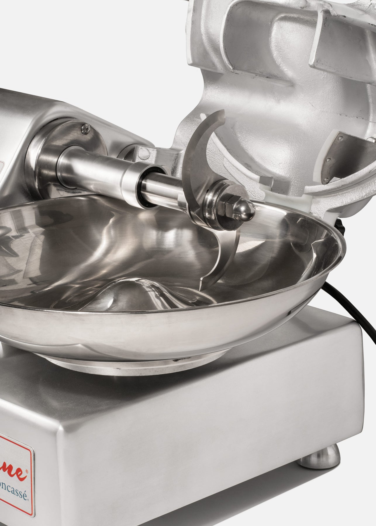 Procesadora de alimentos de mesa de acero inoxidable plata 4 kg