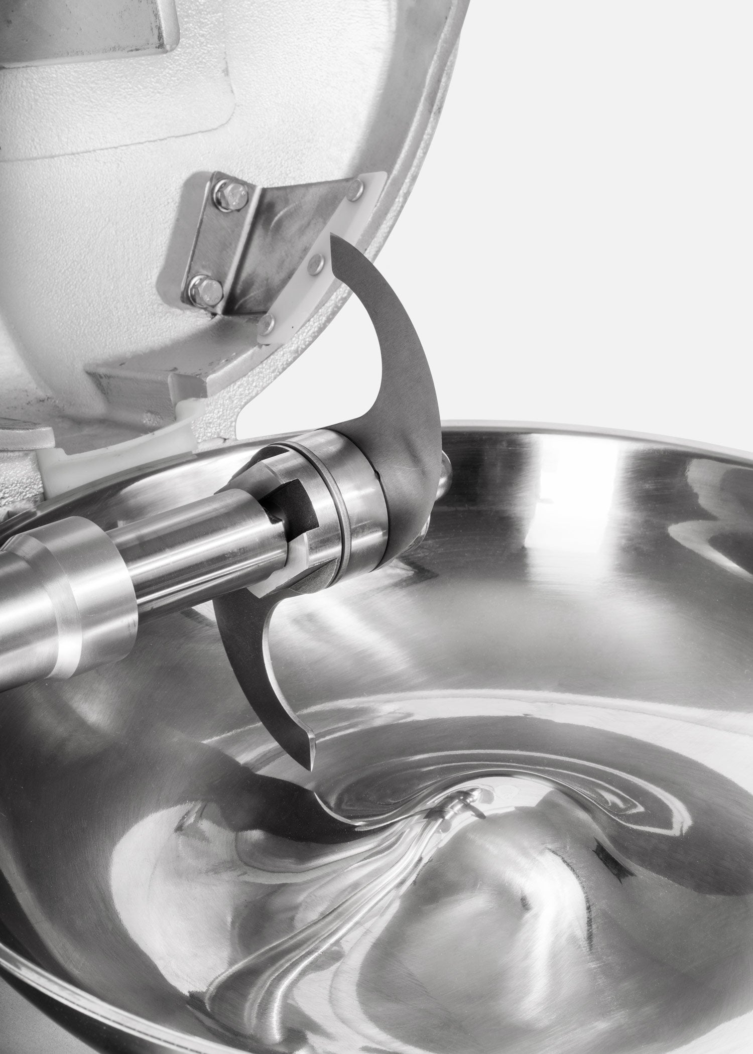 Procesadora de alimentos de mesa de acero inoxidable plata 4 kg