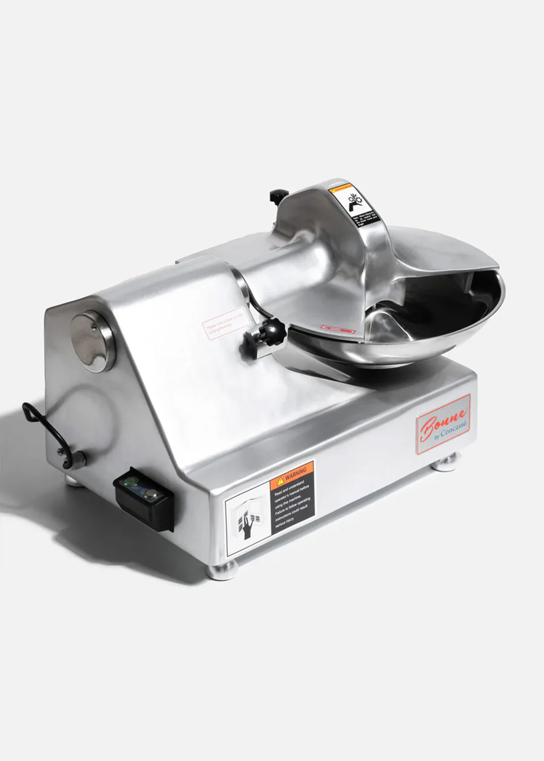 Procesadora de alimentos de mesa de acero inoxidable plata 4 kg