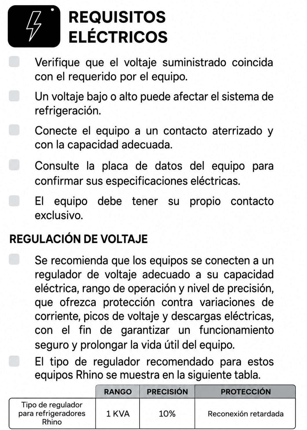 compra mesa refrigerada rhino de venta solo en maha