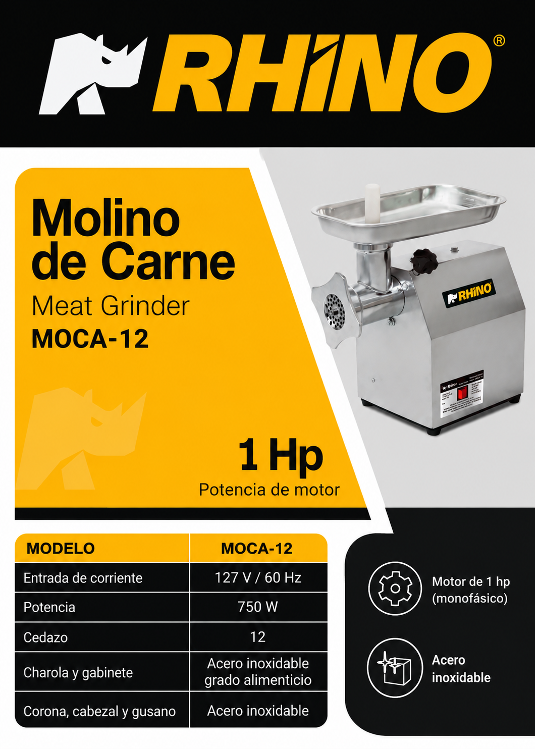 compra molino industrial rhino de venta solo en maha