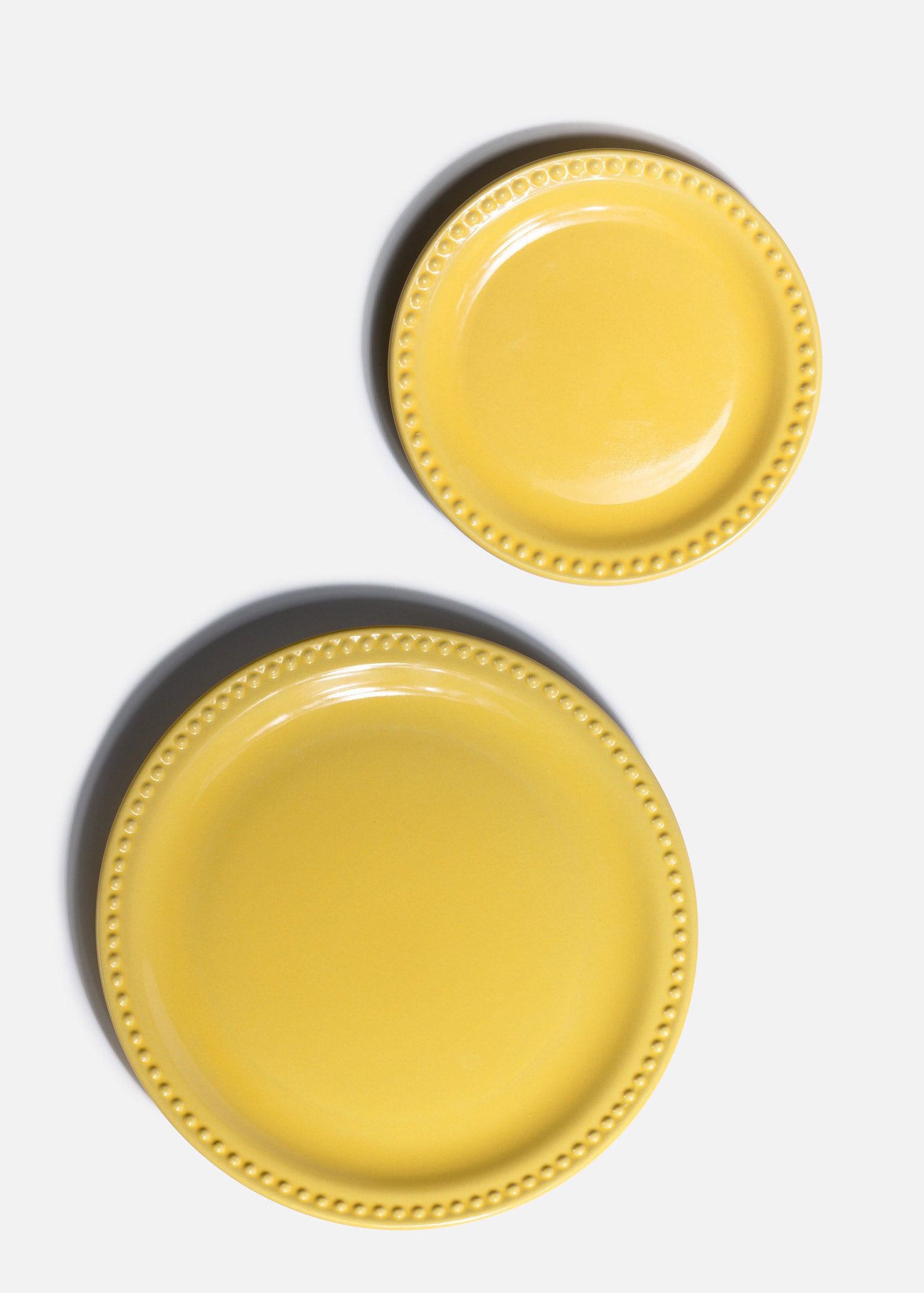 compra plato amarillo monet de ceramica maha