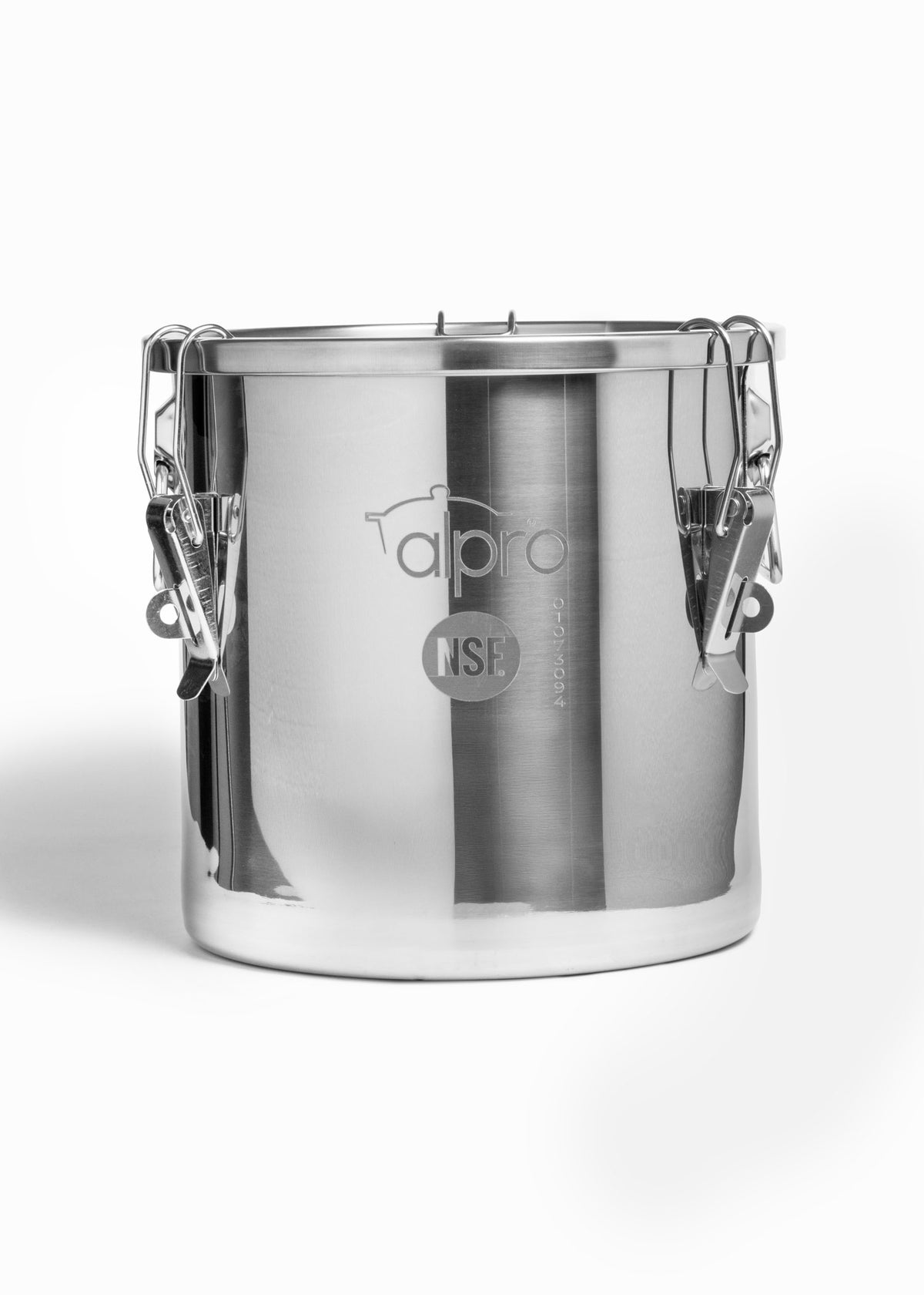 Olla de acero inoxidable 201 de 12 L con clip y tapa de sello hermético, vista principal