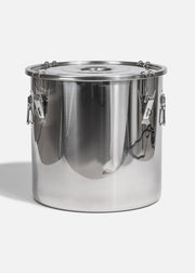 Olla de acero inoxidable 201 plata con sello hermético de clip 50 L — imagen de producto