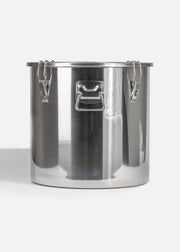 Olla de acero inoxidable 201 plata con sello hermético de clip NSF 71 L — imagen de producto