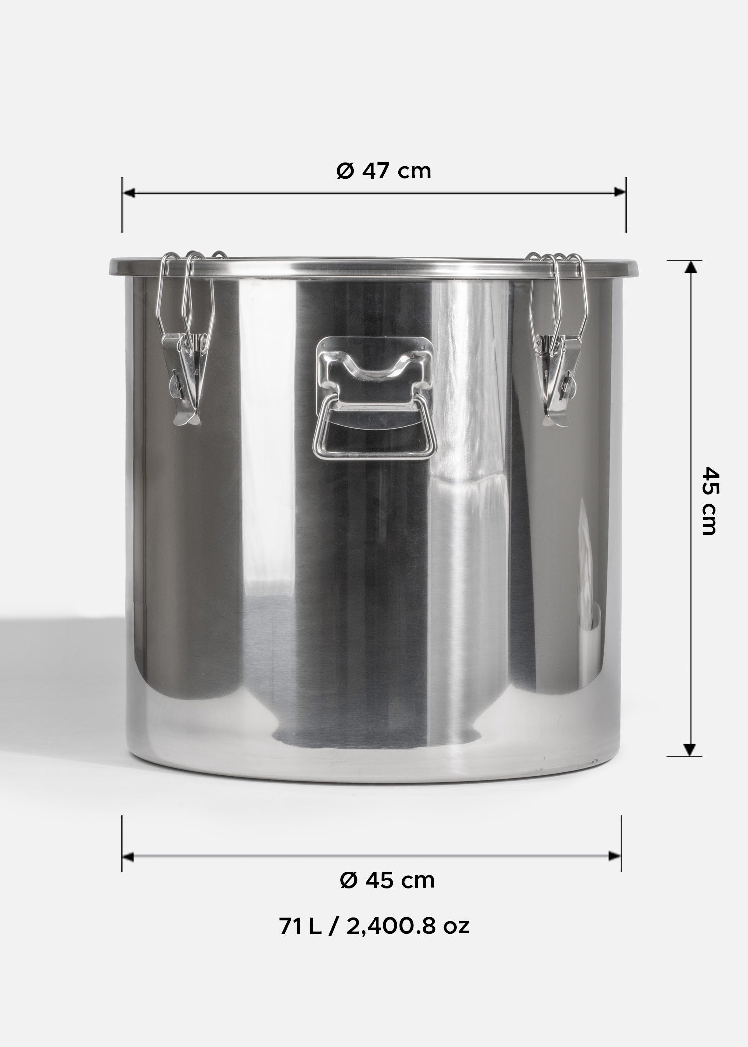 precio olla de acero inoxidable maha