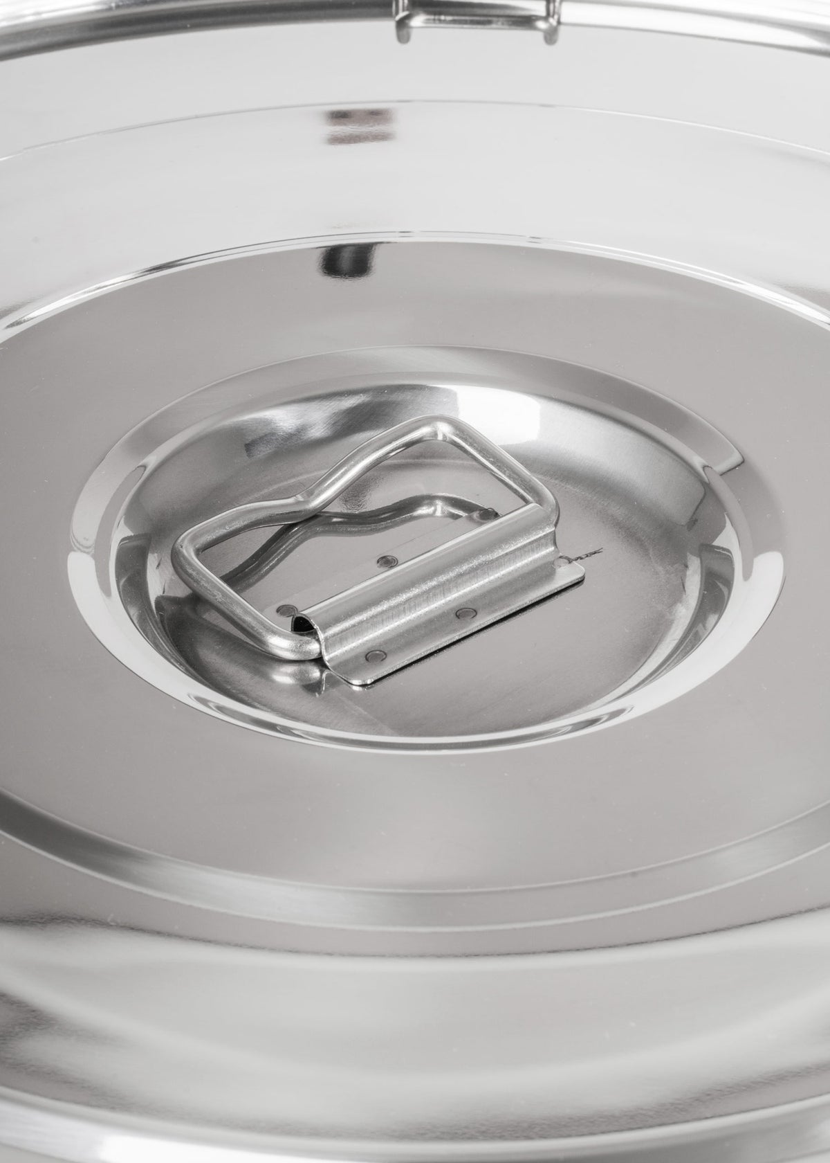 Olla de acero inoxidable 201 plata con sello hermético de clip NSF 71 L — imagen de producto