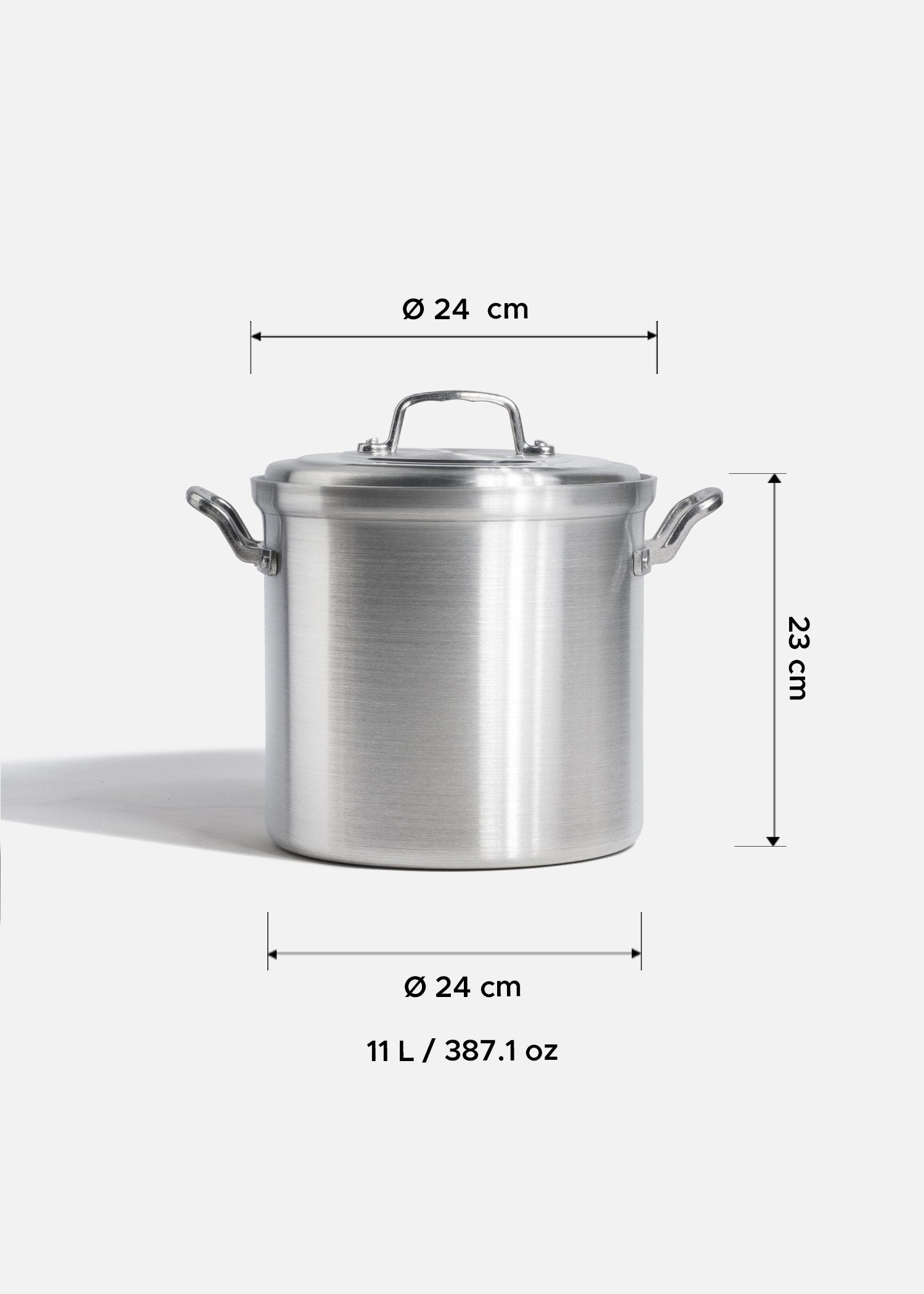precio olla de aluminio maha