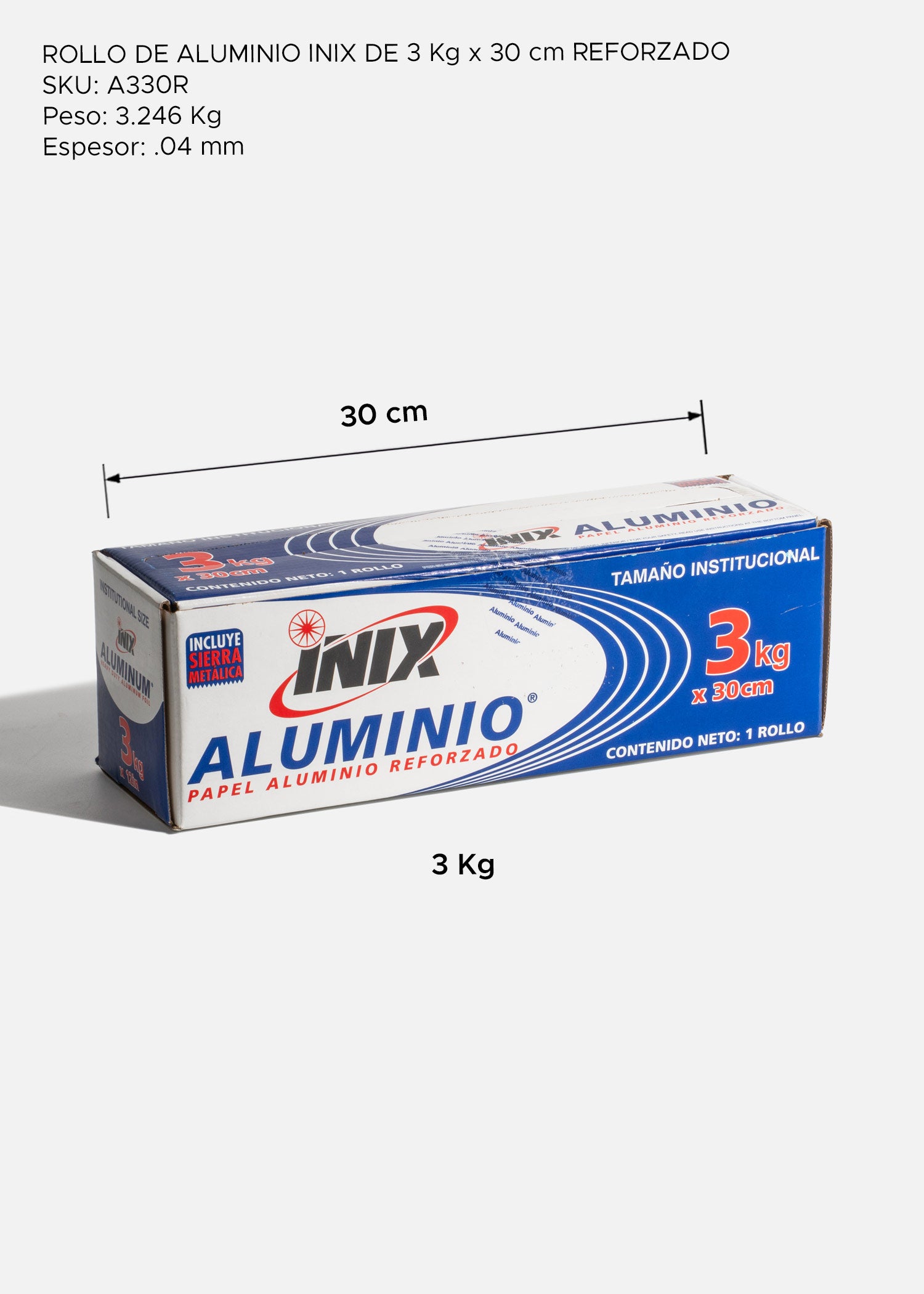precio rollo de aluminio maha